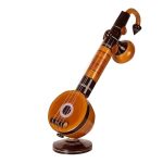 LittleLoot Handcrafted Wooden Veena Miniature Traditional Musical Instrument Decorative Showpiece for Home and Office for Music Lovers and Art Enthusiasts - Eco-Friendly