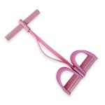 LittleLoot Yoga Pedal Puller Resistance Band for Exercise – Foot Pedal Tummy Trimmer & Abs Machine | Home Gym Equipment for Full Body Workout | Basic Yoga & Fitness Tool for Men & Women (Random Color) - Image 3