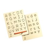 LittleLoot Educational Wooden Numbers & Shapes Tracing Board with Dummy Pencil - Reusable Writing Practice Board for Kids, Ideal for Handwriting, Number Learning & Creative Development