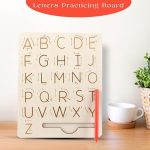LittleLoot Educational Wooden Numbers & Shapes Tracing Board with Dummy Pencil - Reusable Writing Practice Board for Kids, Ideal for Handwriting, Number Learning & Creative Development - Image 5