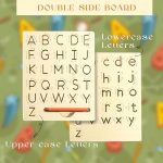 LittleLoot Educational Wooden Numbers & Shapes Tracing Board with Dummy Pencil - Reusable Writing Practice Board for Kids, Ideal for Handwriting, Number Learning & Creative Development - Image 4