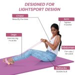 LittleLoot Yoga Pedal Puller Resistance Band for Exercise – Foot Pedal Tummy Trimmer & Abs Machine | Home Gym Equipment for Full Body Workout | Basic Yoga & Fitness Tool for Men & Women (Random Color) - Image 8