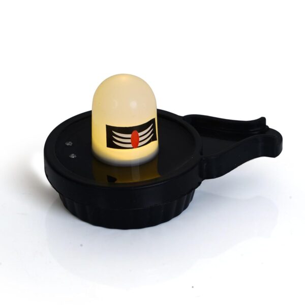 LittleLoot Waterproof Shivling LED with Sensor | Color Changing Automatic On/Off Shivling for Mandir, Puja, and Outdoor Festival Decoration