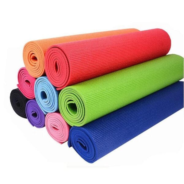 Littleloot VIGOUR SPORTS Multicolour Yoga Mat with Carry Bag - Non Slip, Durable EVA Exercise Mat for Yoga, Pilates, Fitness Workouts - Available in 4mm & 6mm Thickness